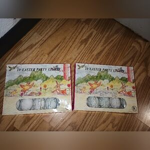 Vintage Blow Mold Easter Lights